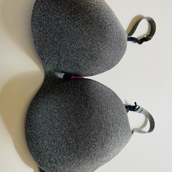 La Senza Silver Gray Padded T Shirt Bra 34DD - Picture 4 of 7
